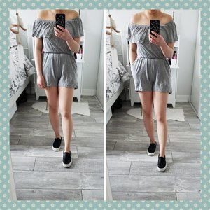 NWOT Fashion Overload Grey Loungewear‎ Romper
